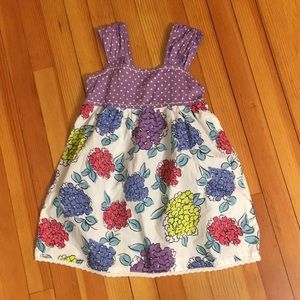Mini Boden flower tank top size 7-8